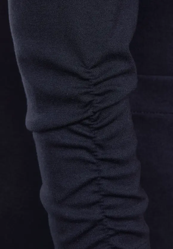 CECIL Sweatblazer mit Raffung