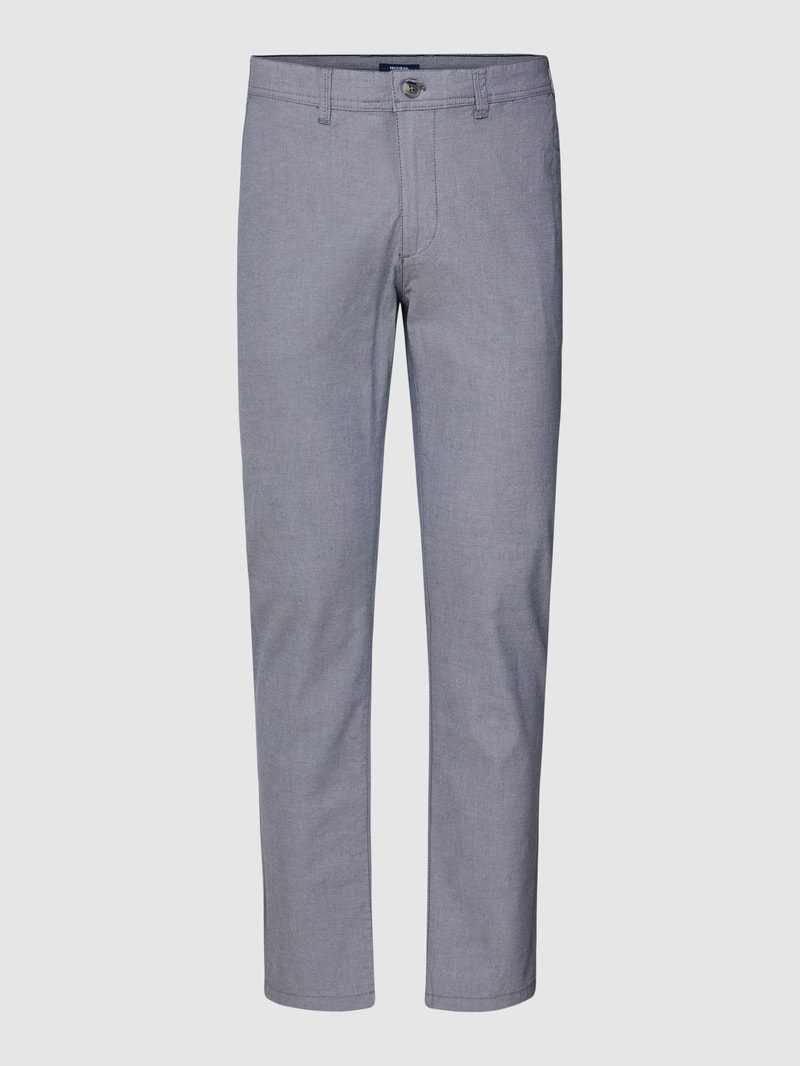 Hose mit Label-Detail in marineblau