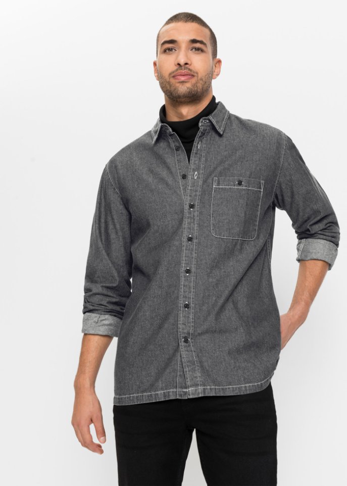 Jeanshemd, Loose Fit