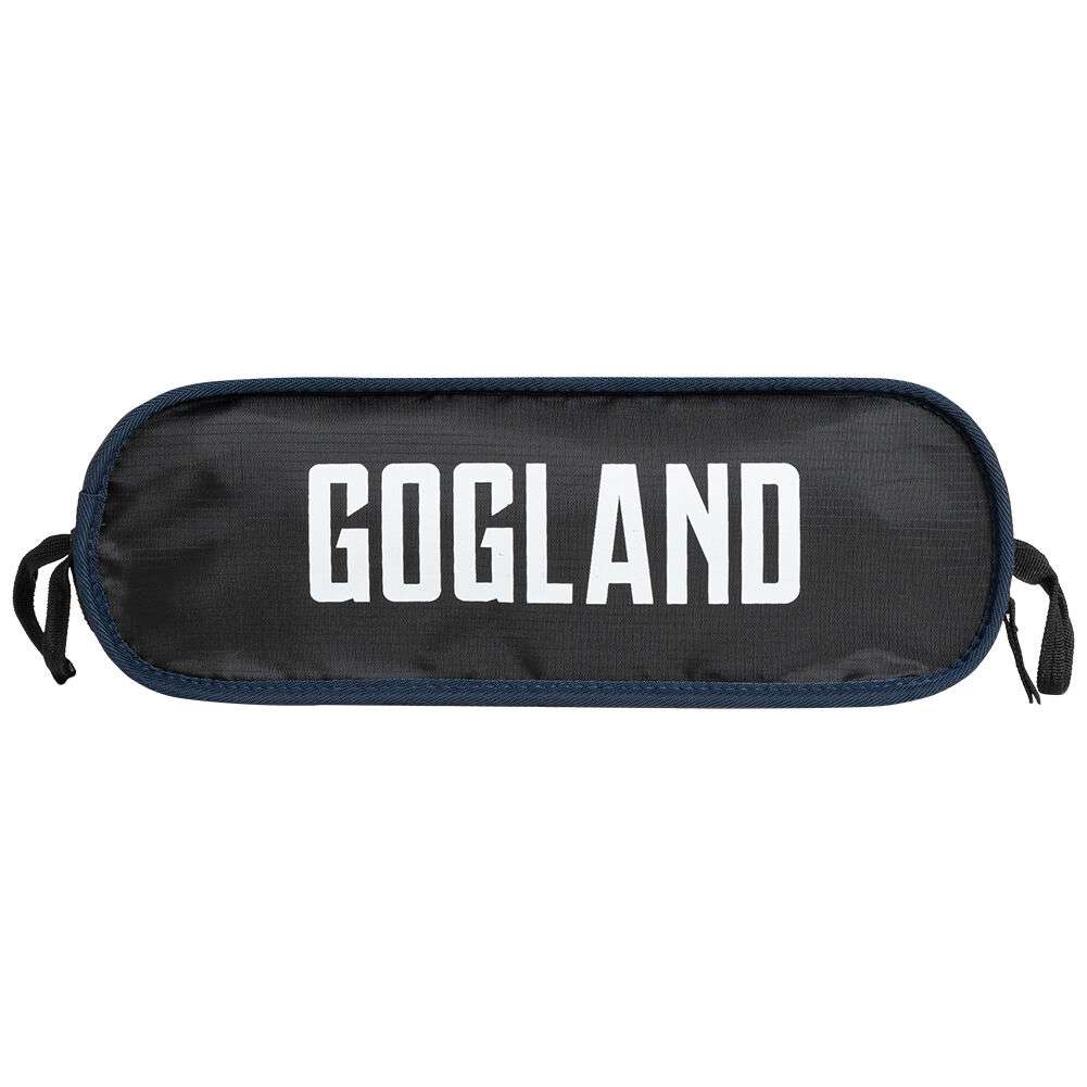 GOGLAND faltbarer Campingstuhl 2er-Pack schwarz/navy