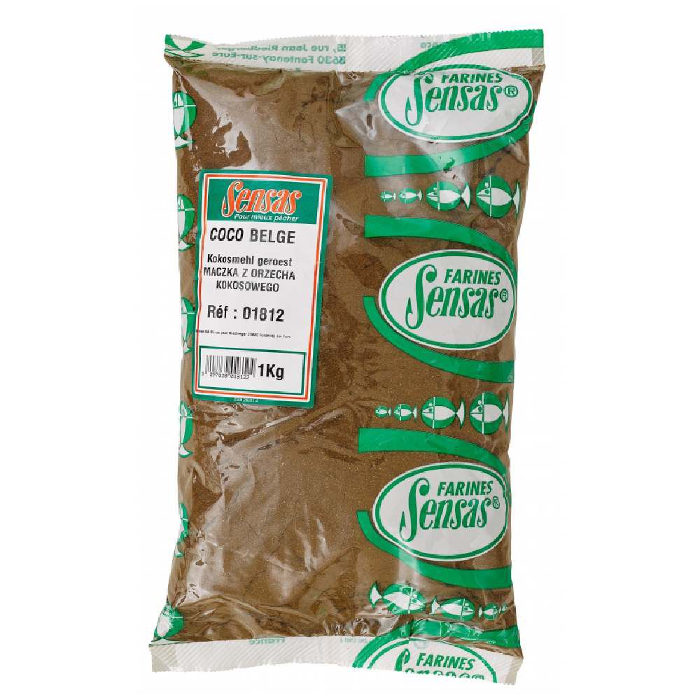 Sensas Beļģijas kokosriekstu milti 1kg