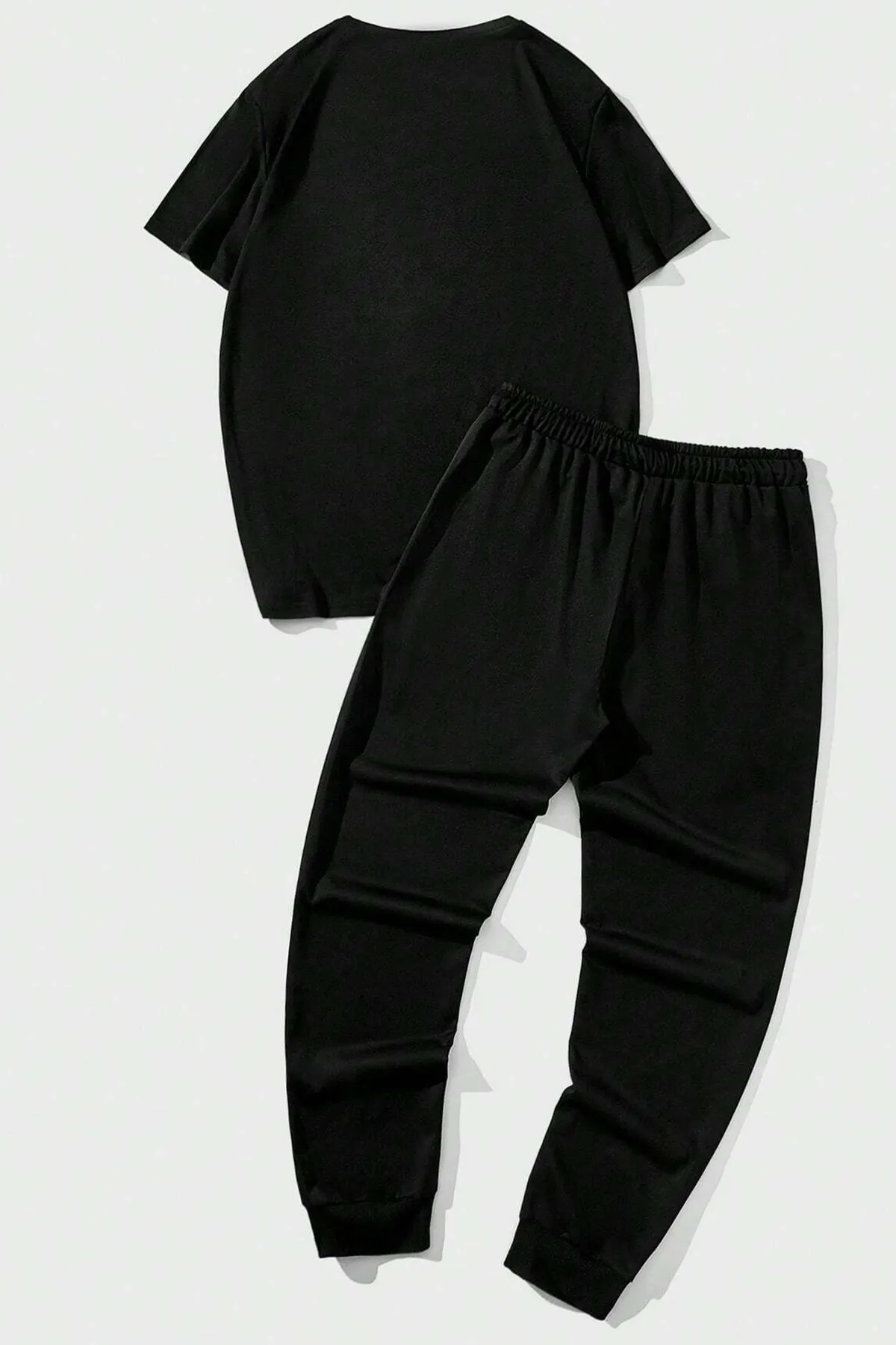 uyguntarz  Sport-Sweatsuit Set - Schwarz - Regular Fit