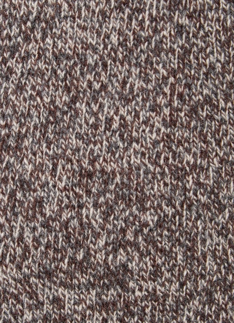 MaxMara Piega -hieno neulottu midi-hame meleeratulla villalla