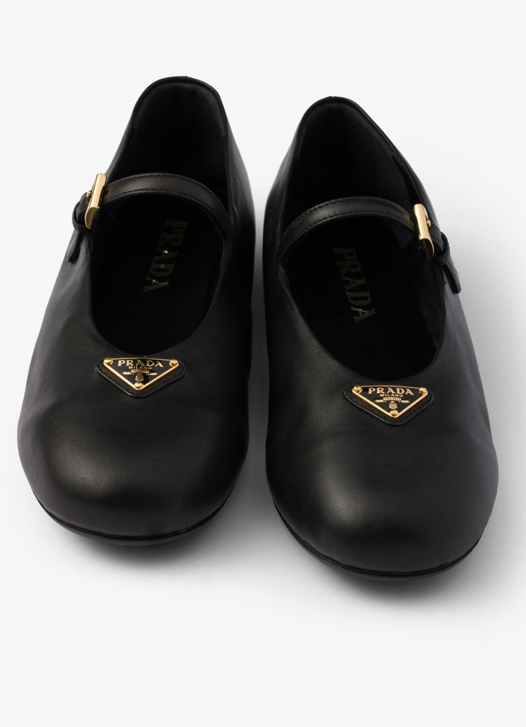 Prada Ballerina van Leer