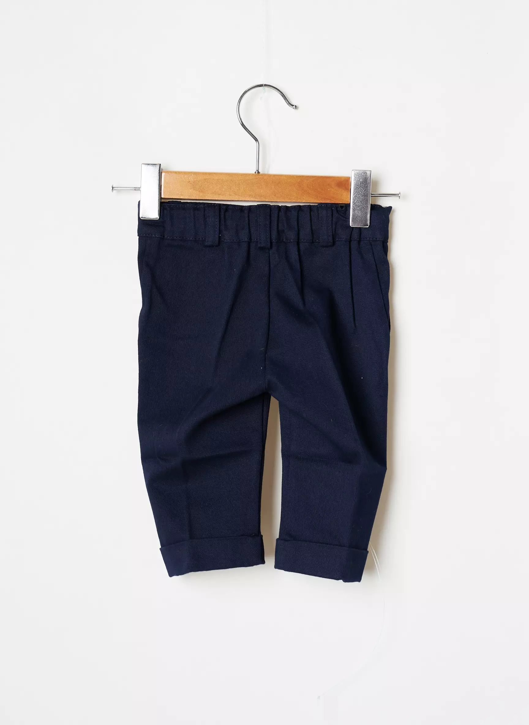 J O Milano Pantalons Droits Garcon couleur bleu