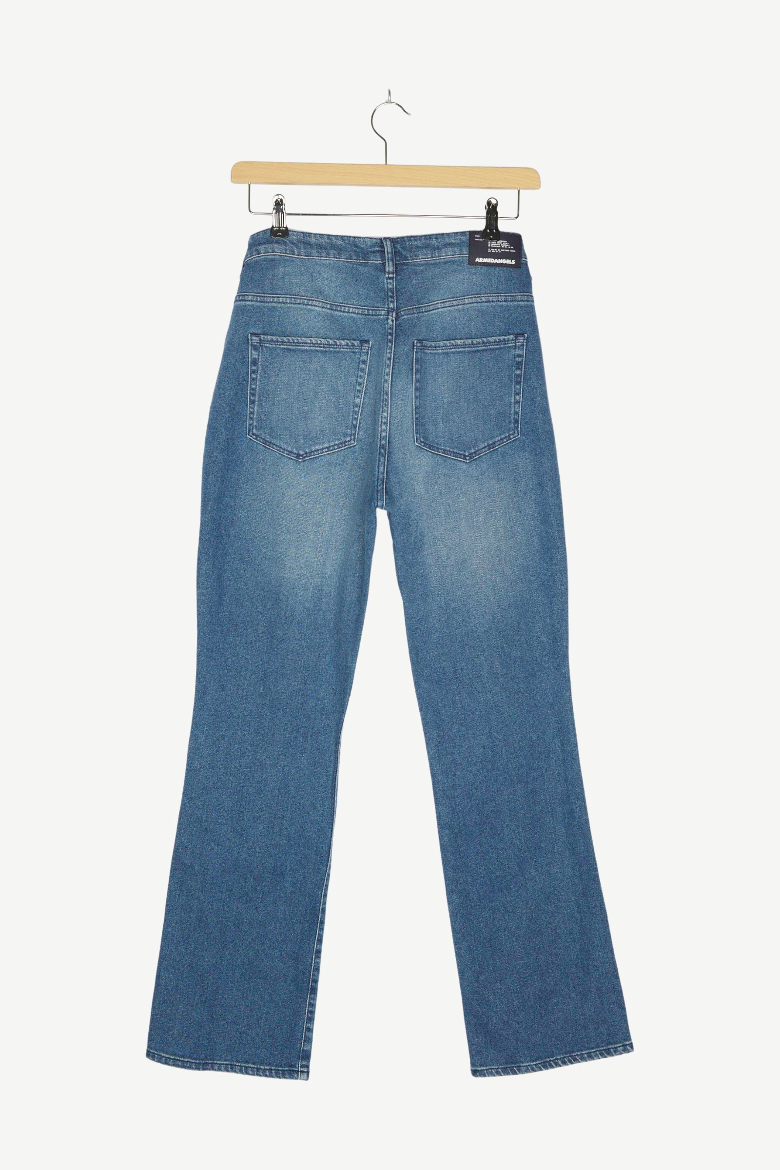Boot Cut High Waist aus Bio-Baumwoll Mix