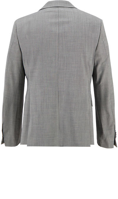 CINQUE, Anzug mit Weste, Super Slim, Schurwoll-Stretch, grau meliert
