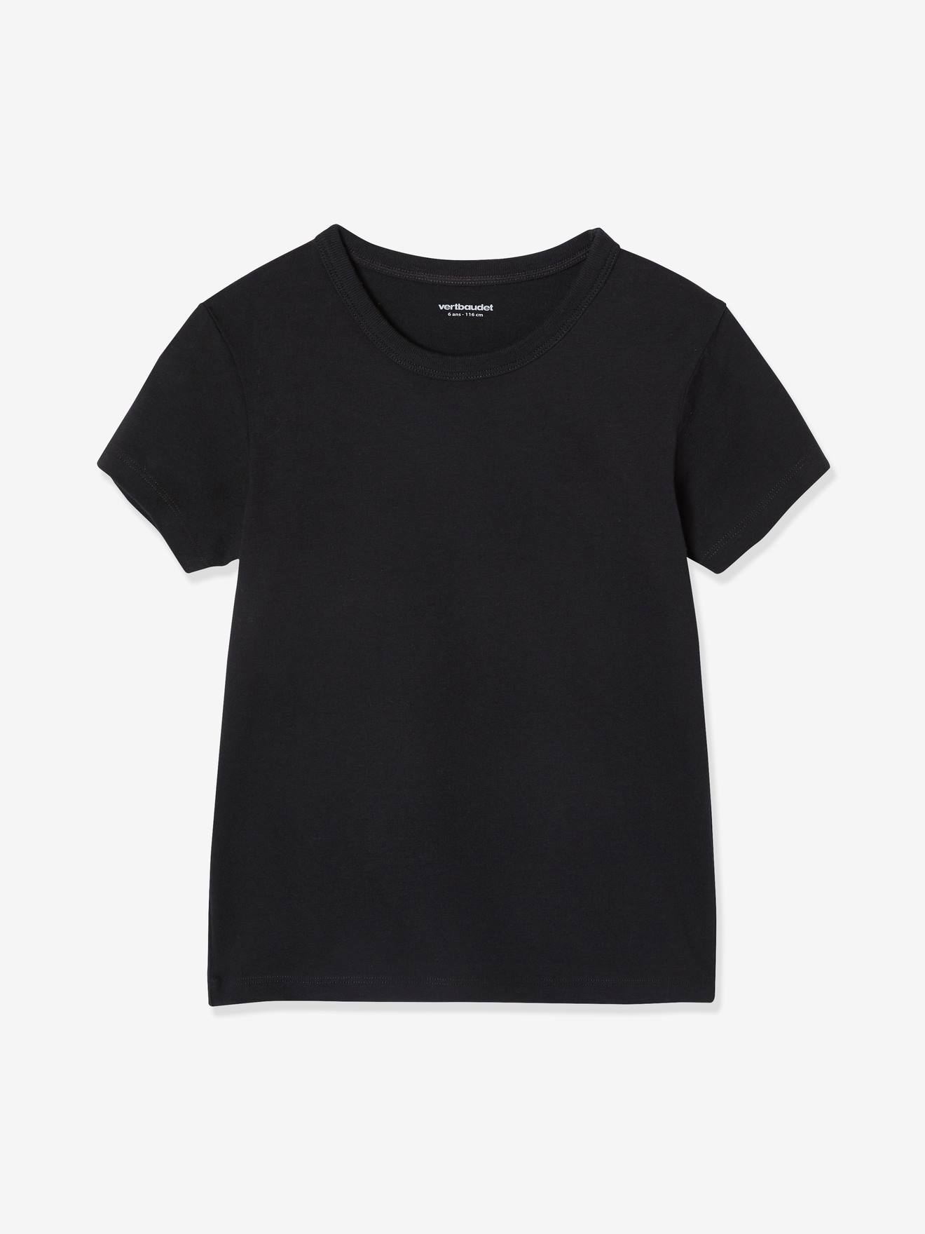 Lot de 3 T-shirts garçon manches courtes BASICS lot camaieu bleu