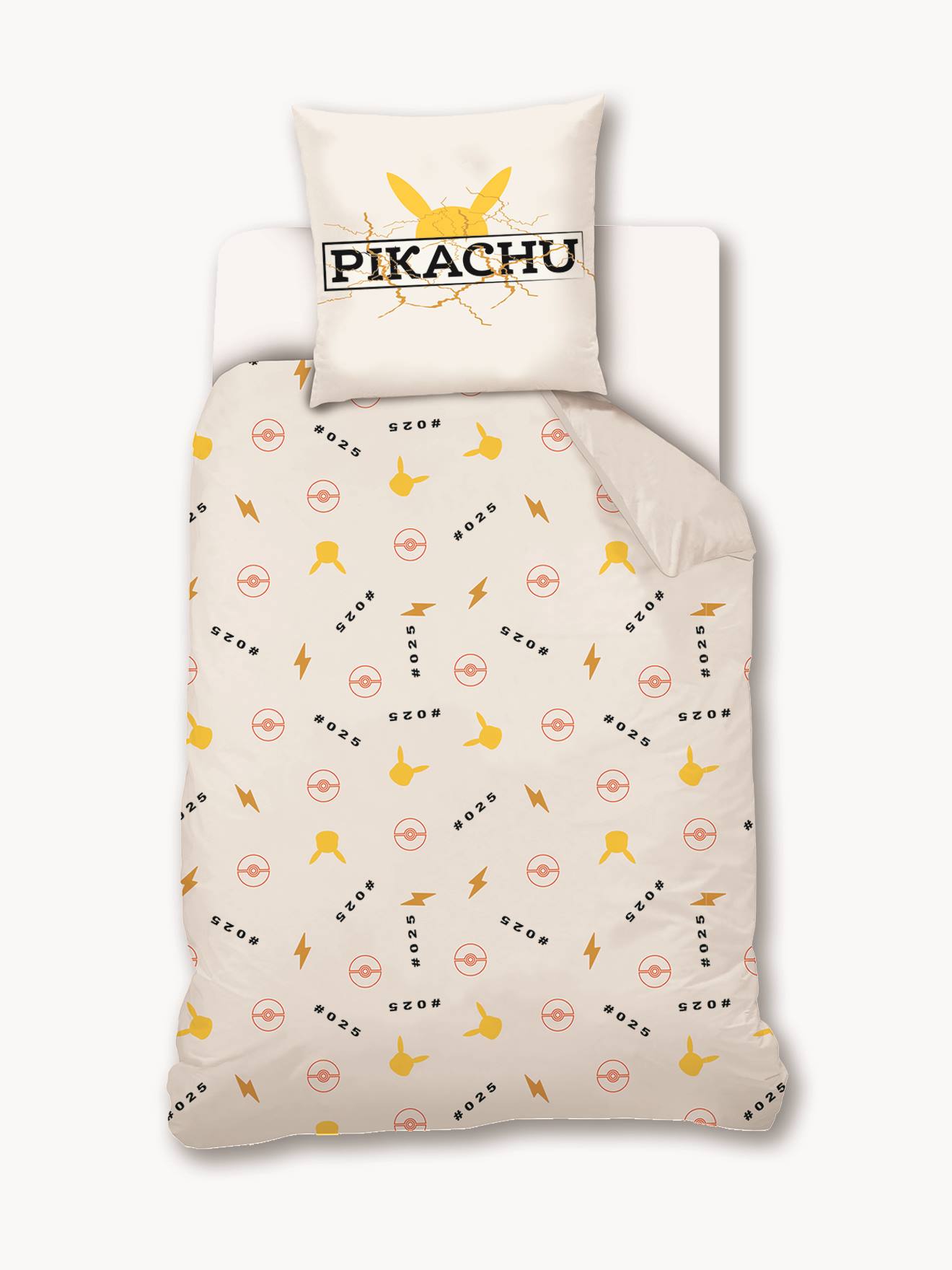 Pokemon Kinder Bettwäsche-Set POKEMON - weiß
