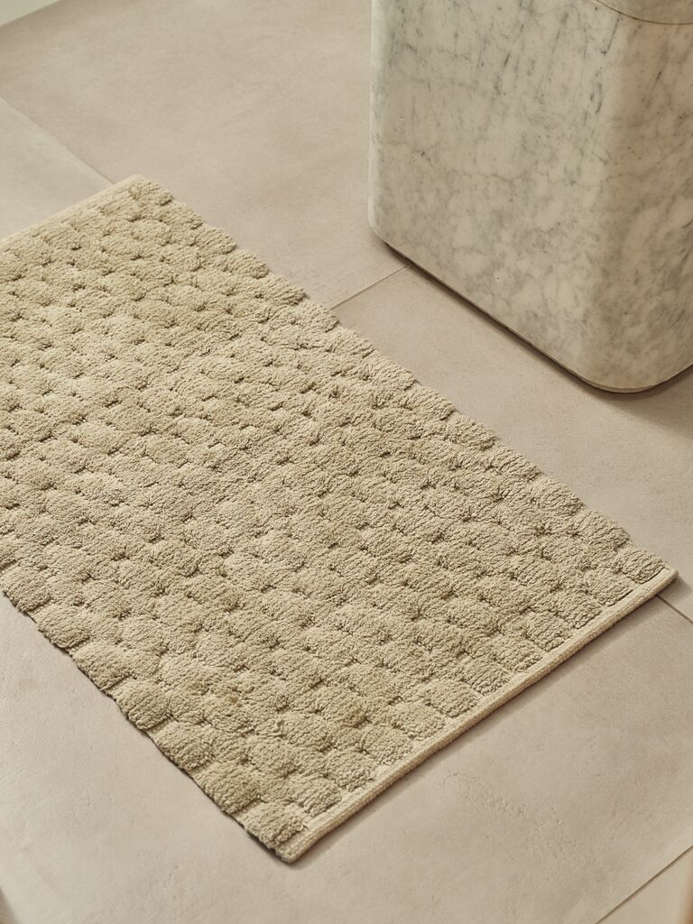 BORGHOLM plus Mata łazienkowa BORGHOLM 50x80cm jasnozielona