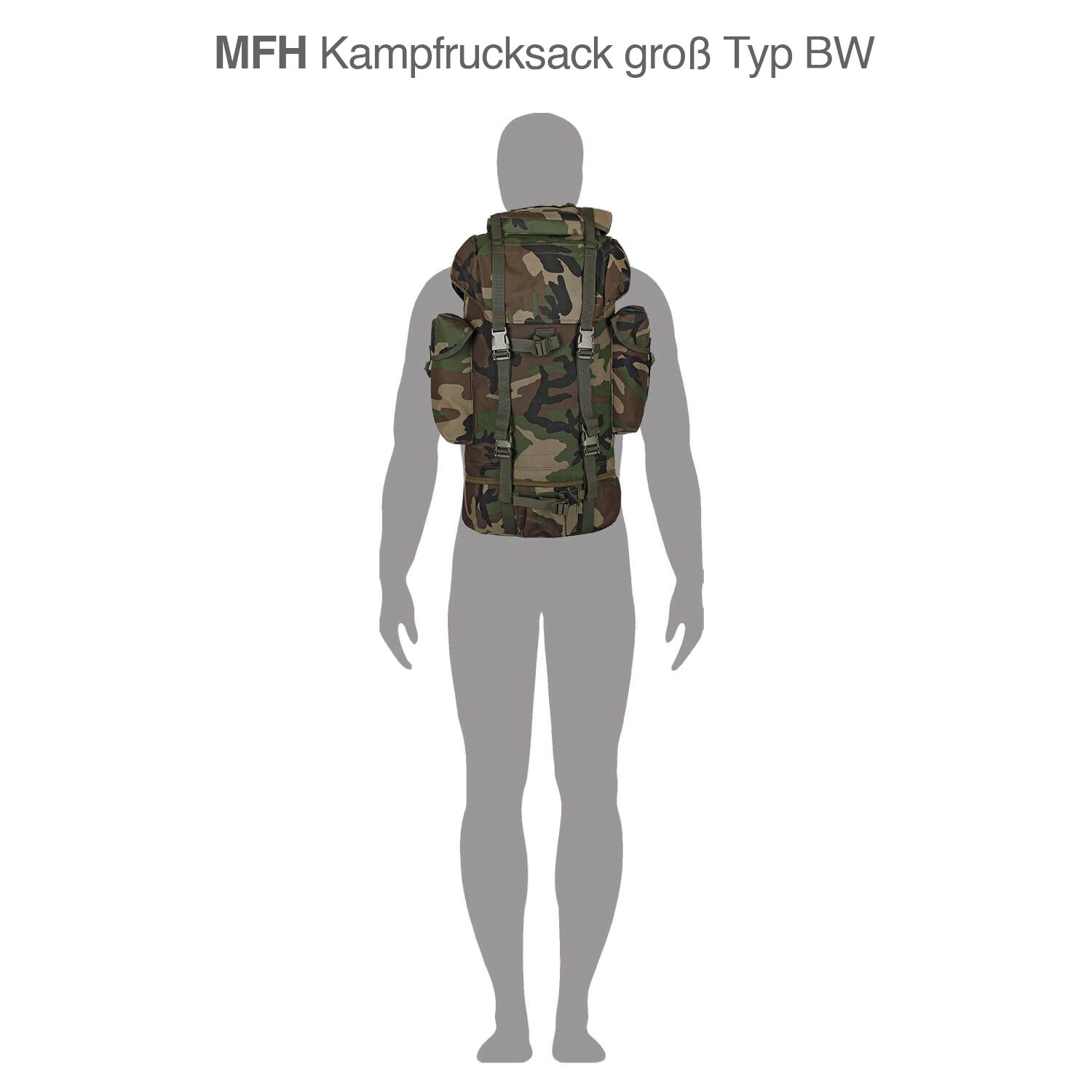 Kampfrucksack großTyp BW