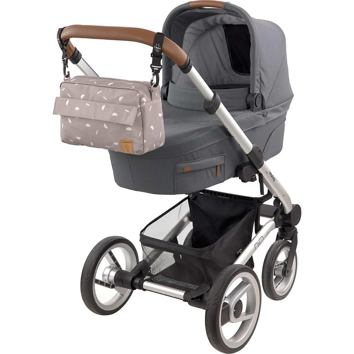 Buggy-Organizer 3in1 Bag Blocks taupe