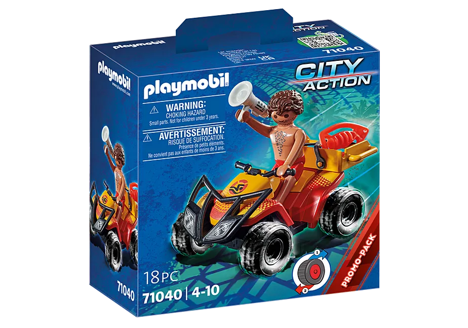 Rettungsschwimmer-Quad