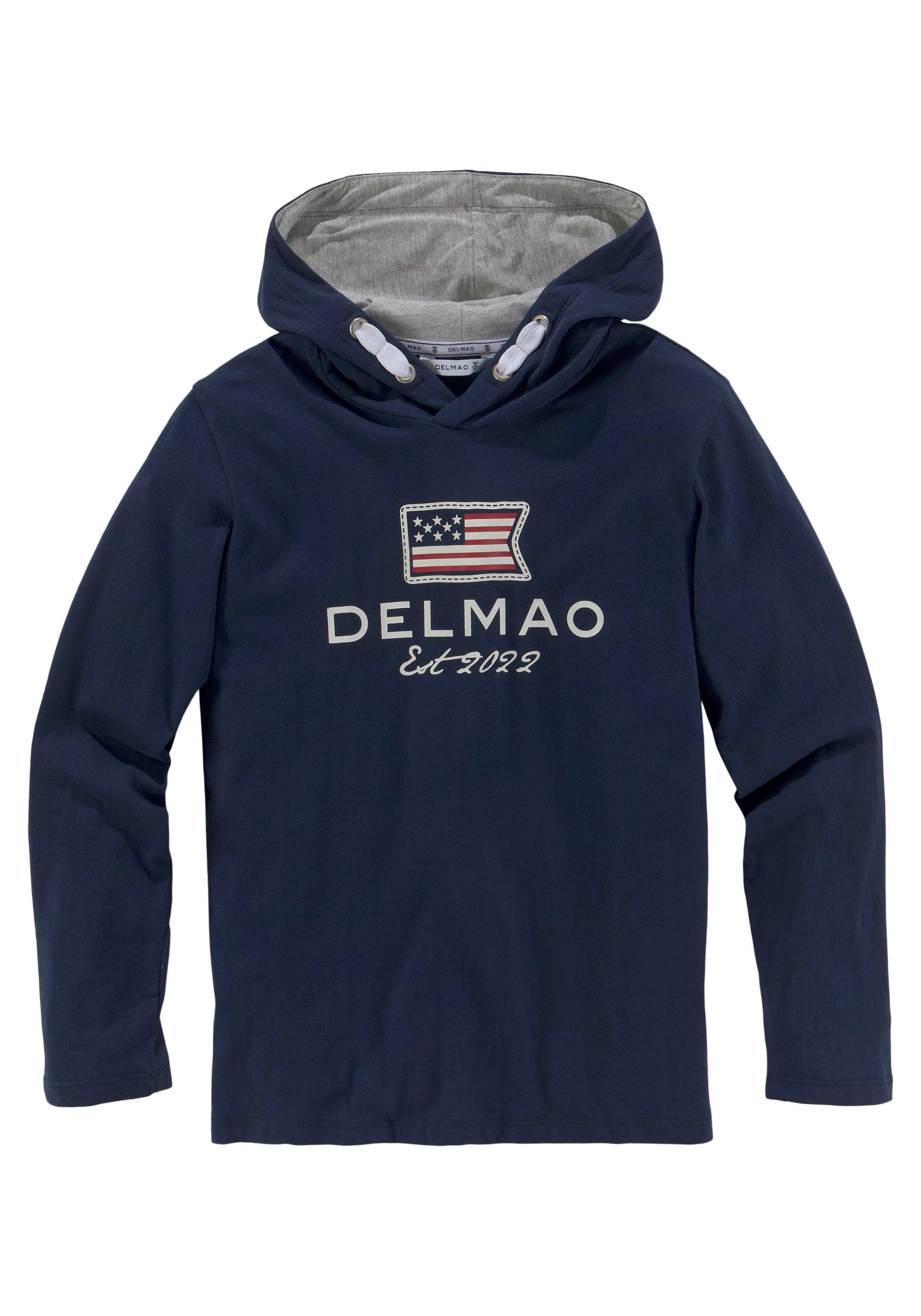 DELMAO Kapuzenshirt für Jungen, mit gefütterter Kapuze. NEUE MARKE