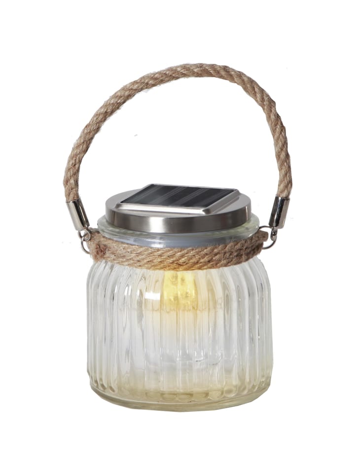 STAR Trading Solar-Tischdeko, Tischleuchte Jamjar Outdoor günstig kaufen onesize