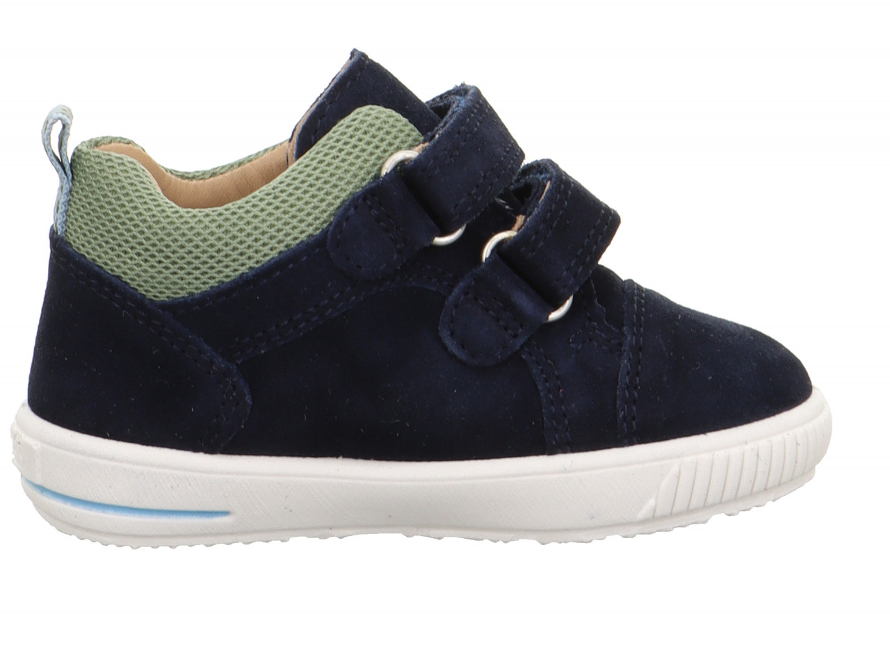 MOPPY - Blau/HellgrünSneaker low mit Klettverschluss