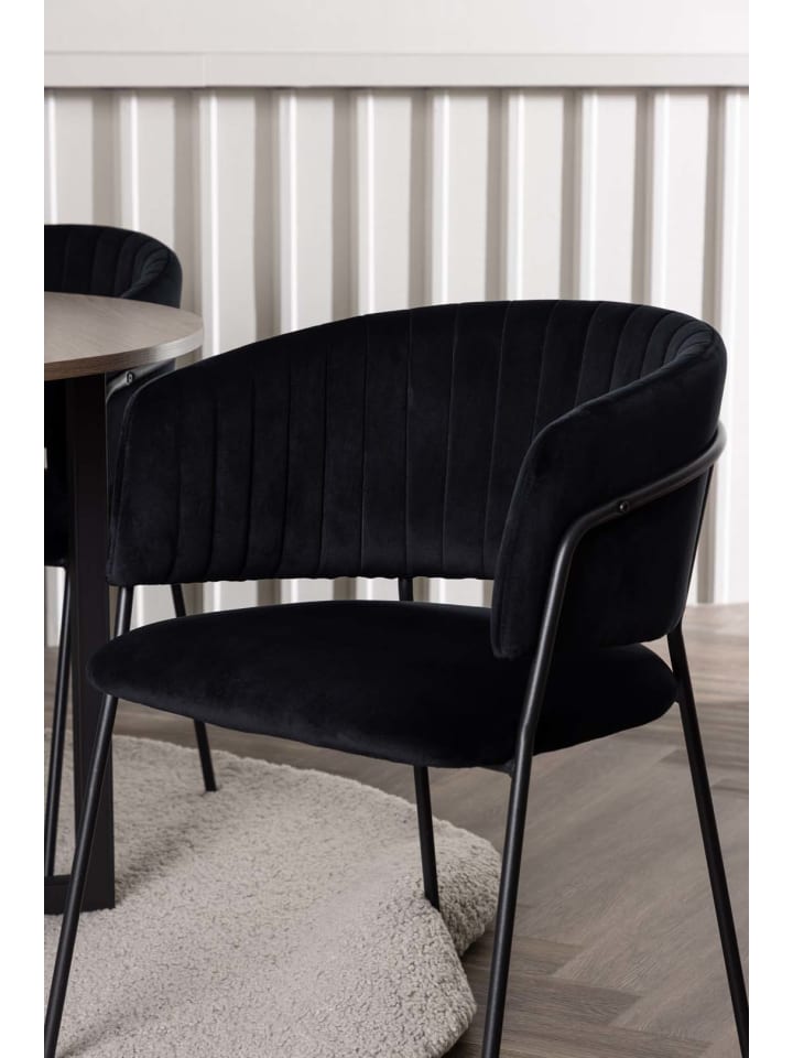 ebuy24 Essgruppe Durango 21 (5-teilig) Nussbaum 120 x 120 cm günstig kaufen onesize