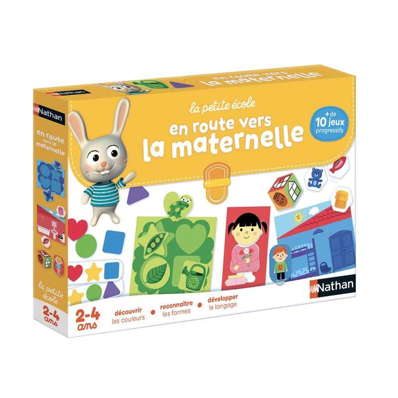 Coffret de jeux en route vers la maternelle Nathan
