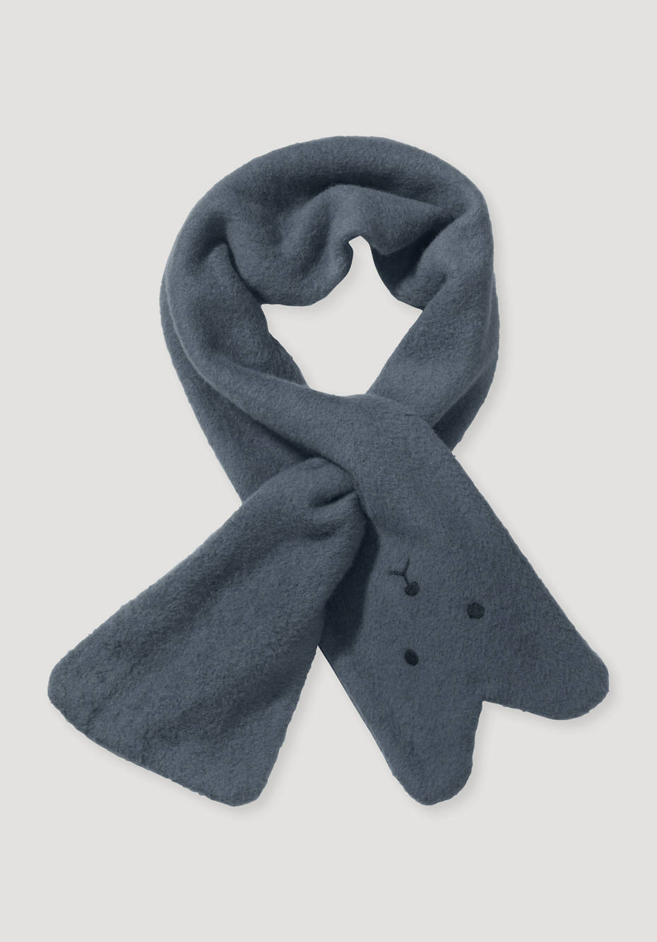 Softfleece-Schal aus reiner Bio-Baumwolle