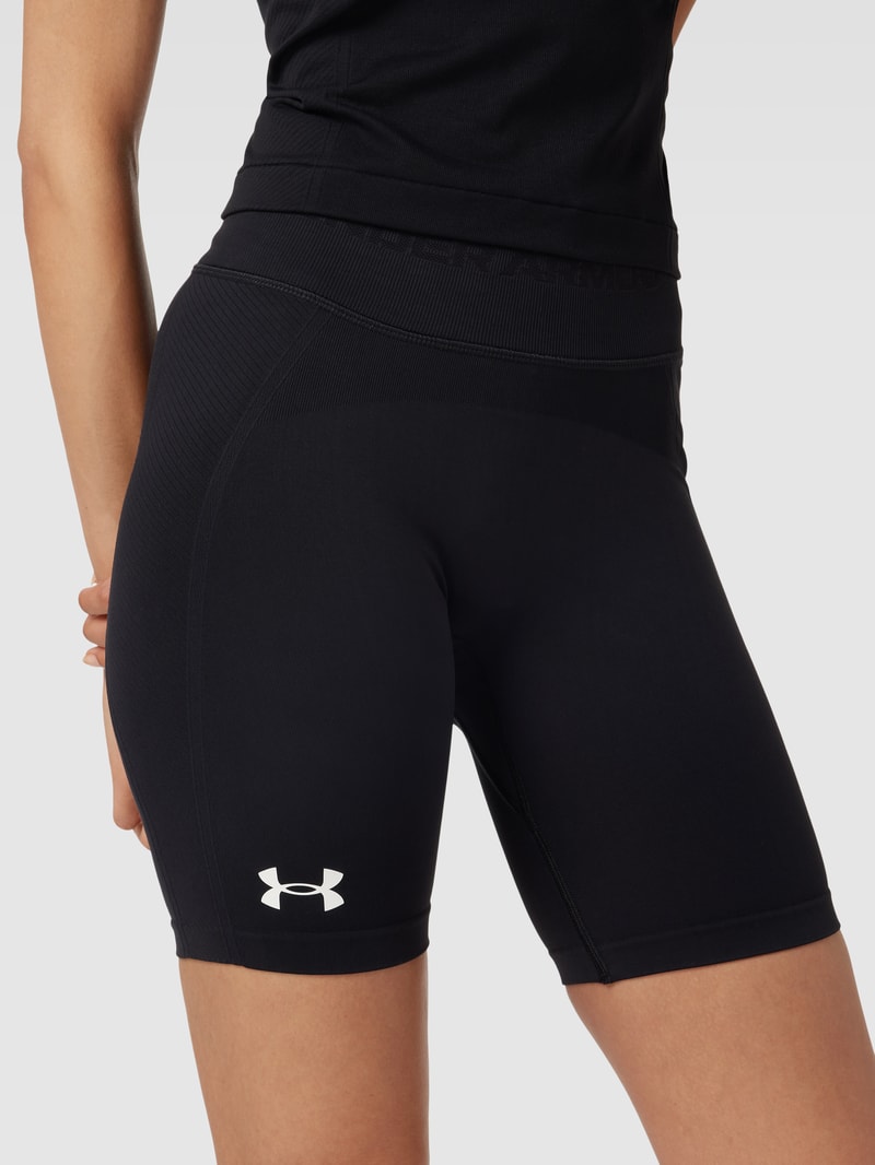 Shorts mit Label-Details Modell 'Train' in schwarz