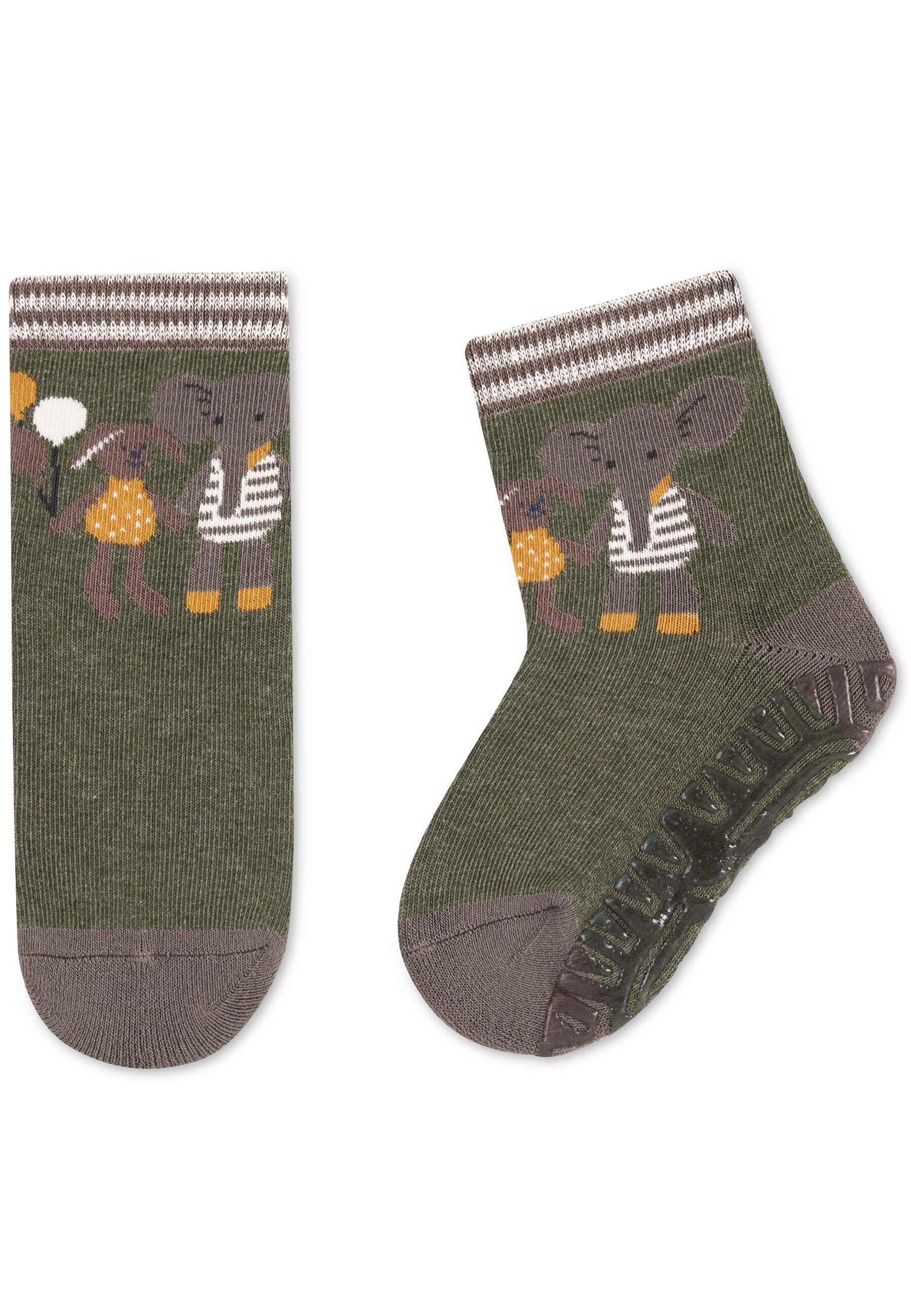 Sterntaler® ABS-Socken Fliesen Flitzer AIR Eddy + Happy