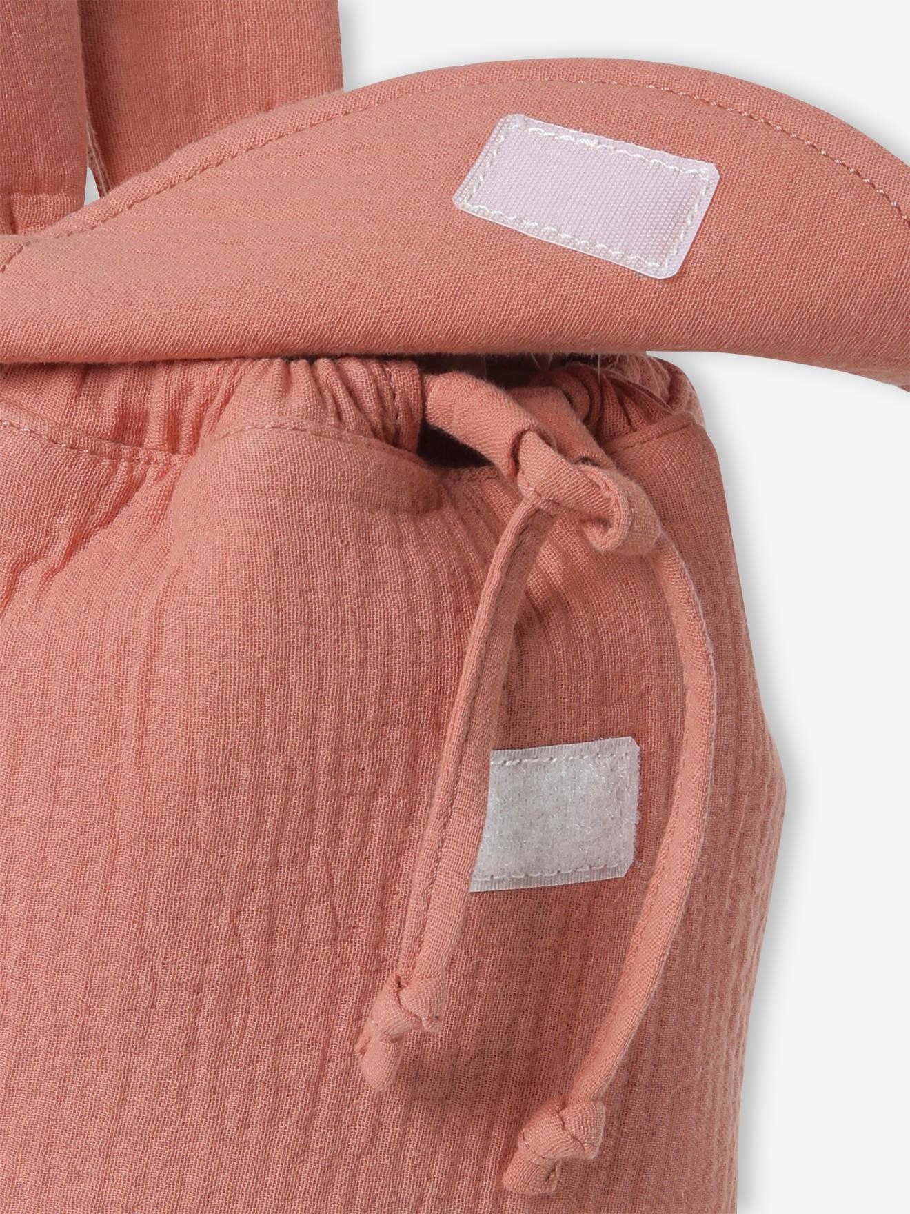 Vertbaudet Kinder Rucksack mit Ohren, personalisierbar - graubeige