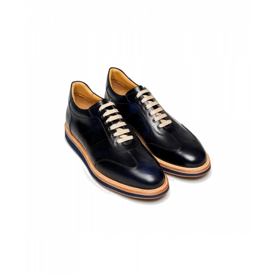 Heinrich Dinkelacker - Sneaker low LONDON TC Toscana calf - blau