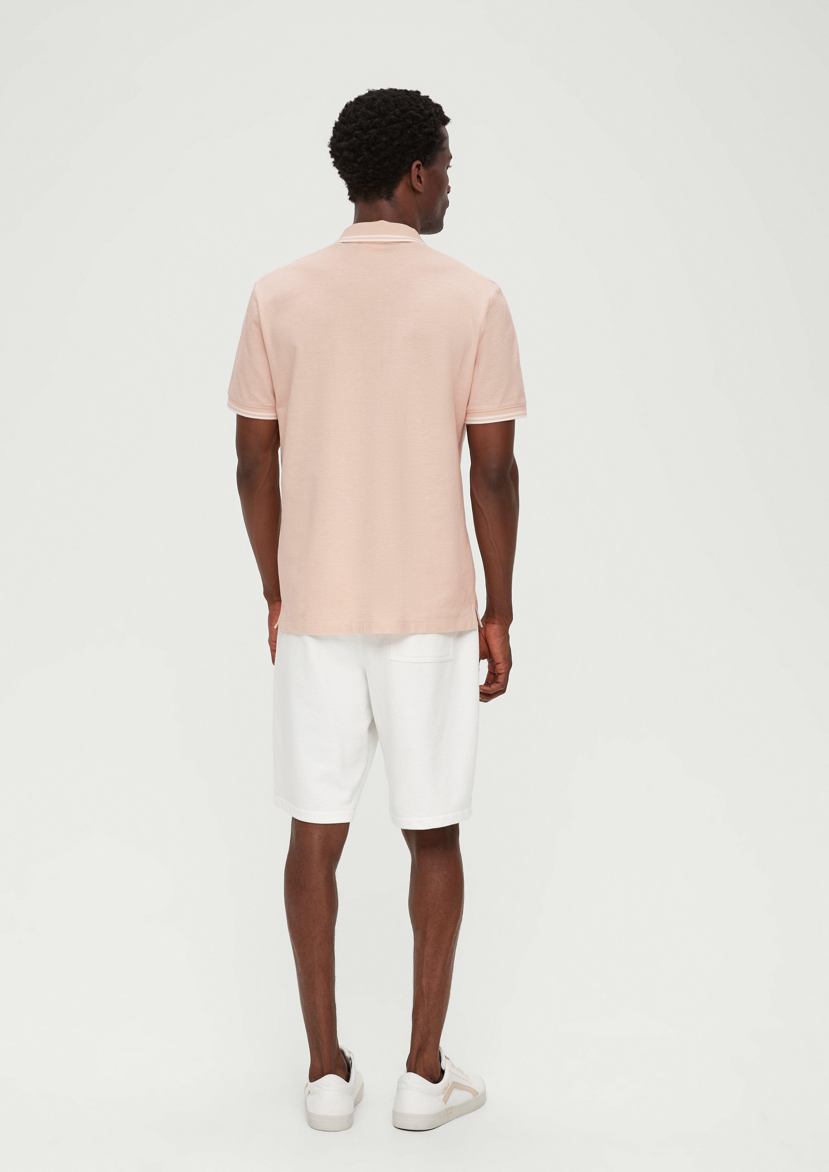 Poloshirt mit Flammgarnstruktur  2131901-09W1