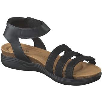 Clarks April Dove Sandale in schwarz