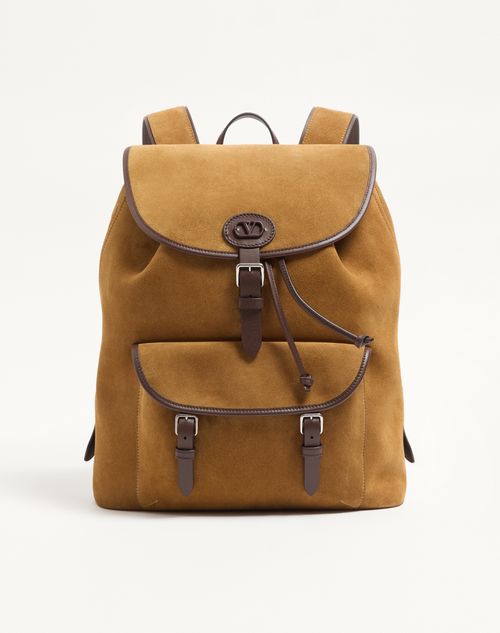 Mochila de camurça Antibes da Valentino Garavani