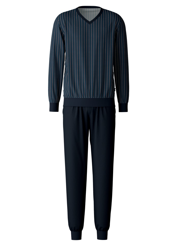 Calida Pyjama in danube blue günstig kaufen