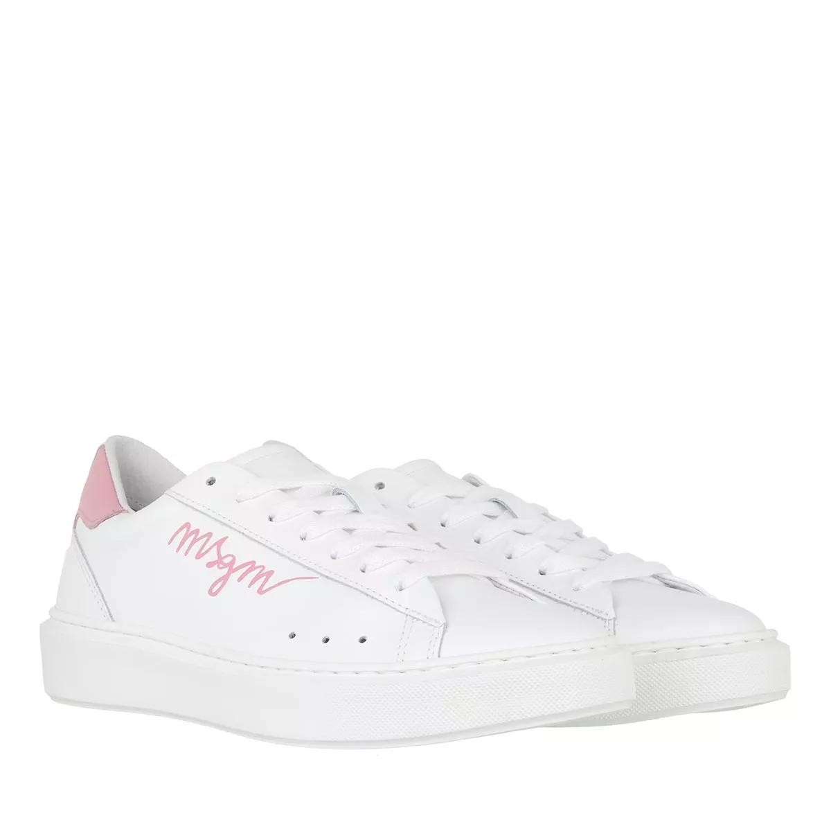 MSGM Freizeit Schnürer lila/pink Low-Top Sneaker