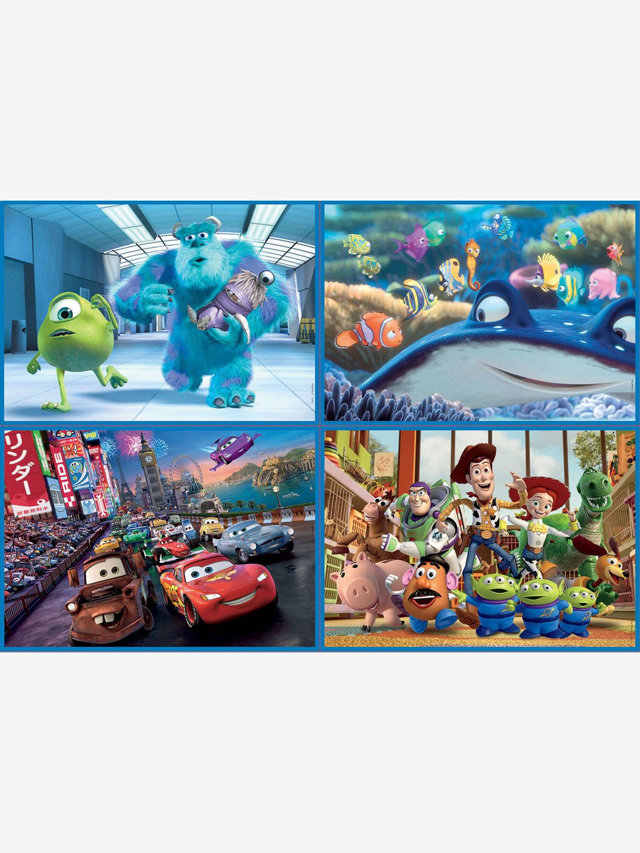 Educa 4er-Set Puzzles, 50-150 Teile MULTI 4 Disney PIXAR EDUCA - mehrfarbig