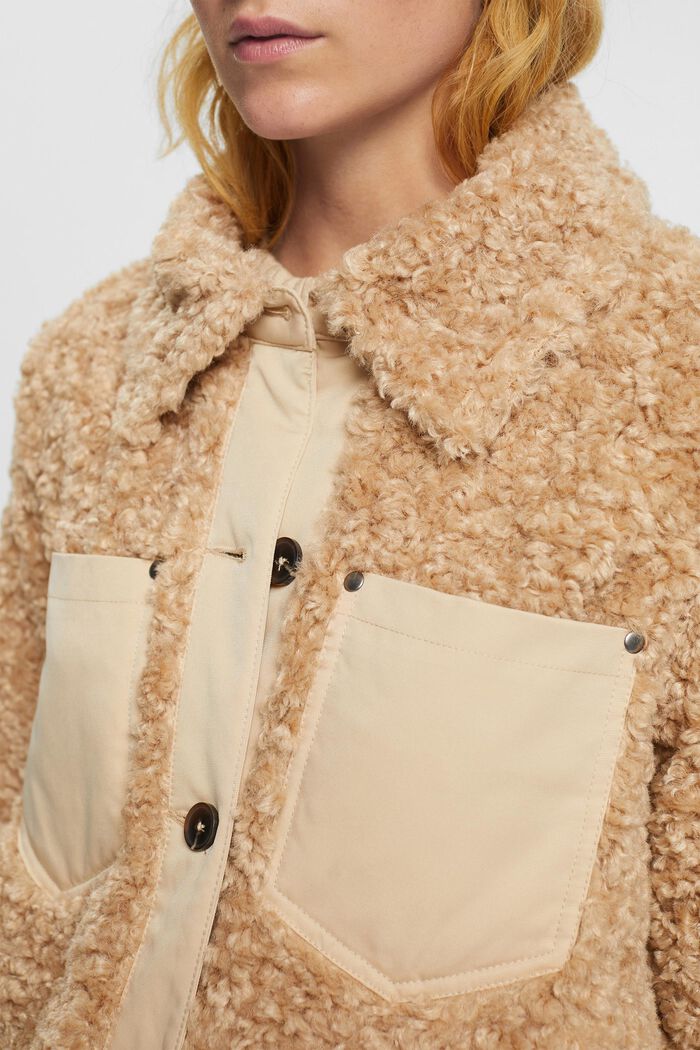 Shacket aus Teddyfell