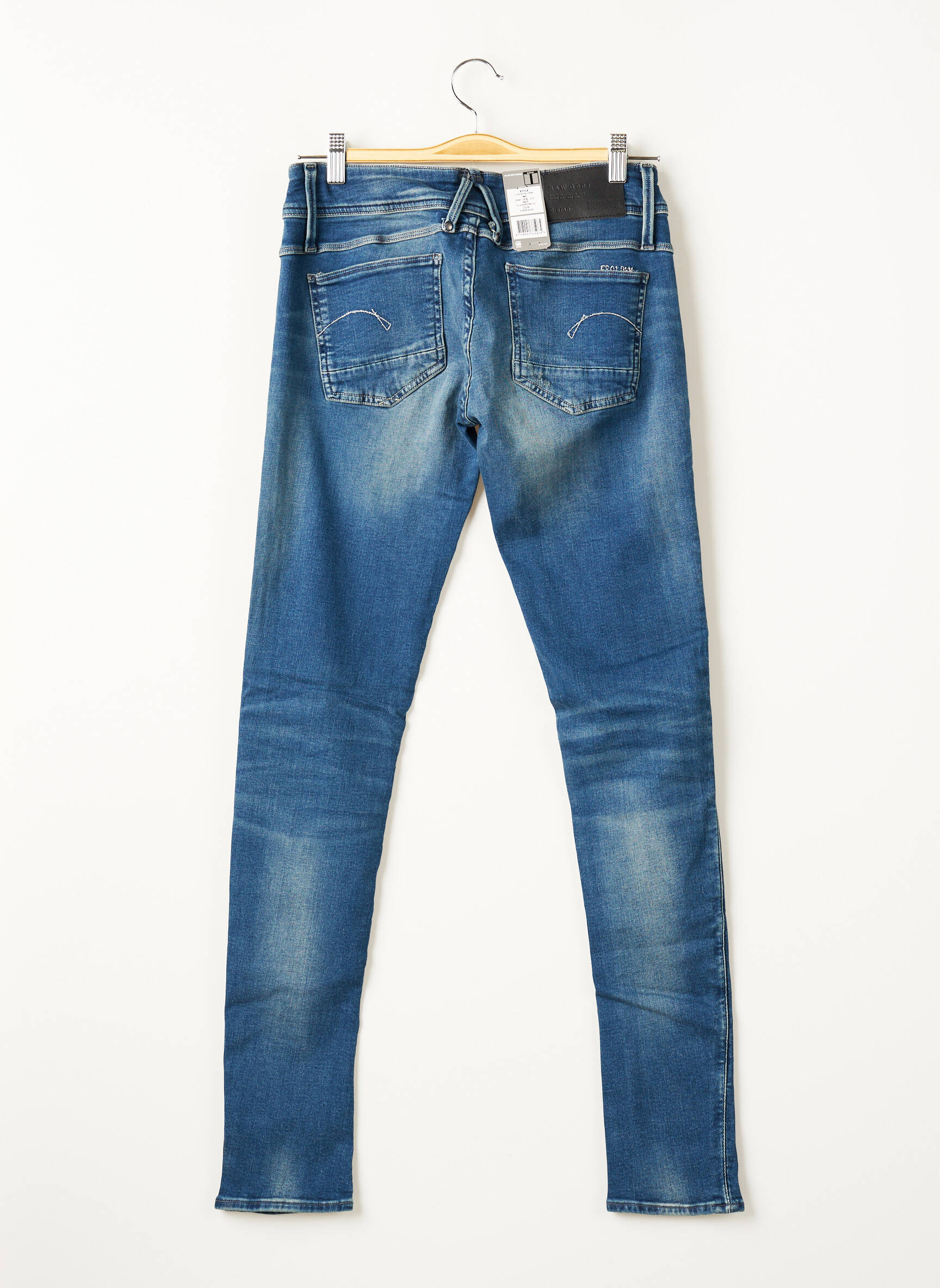 G Star Jeans Coupe Slim Femme couleur bleu