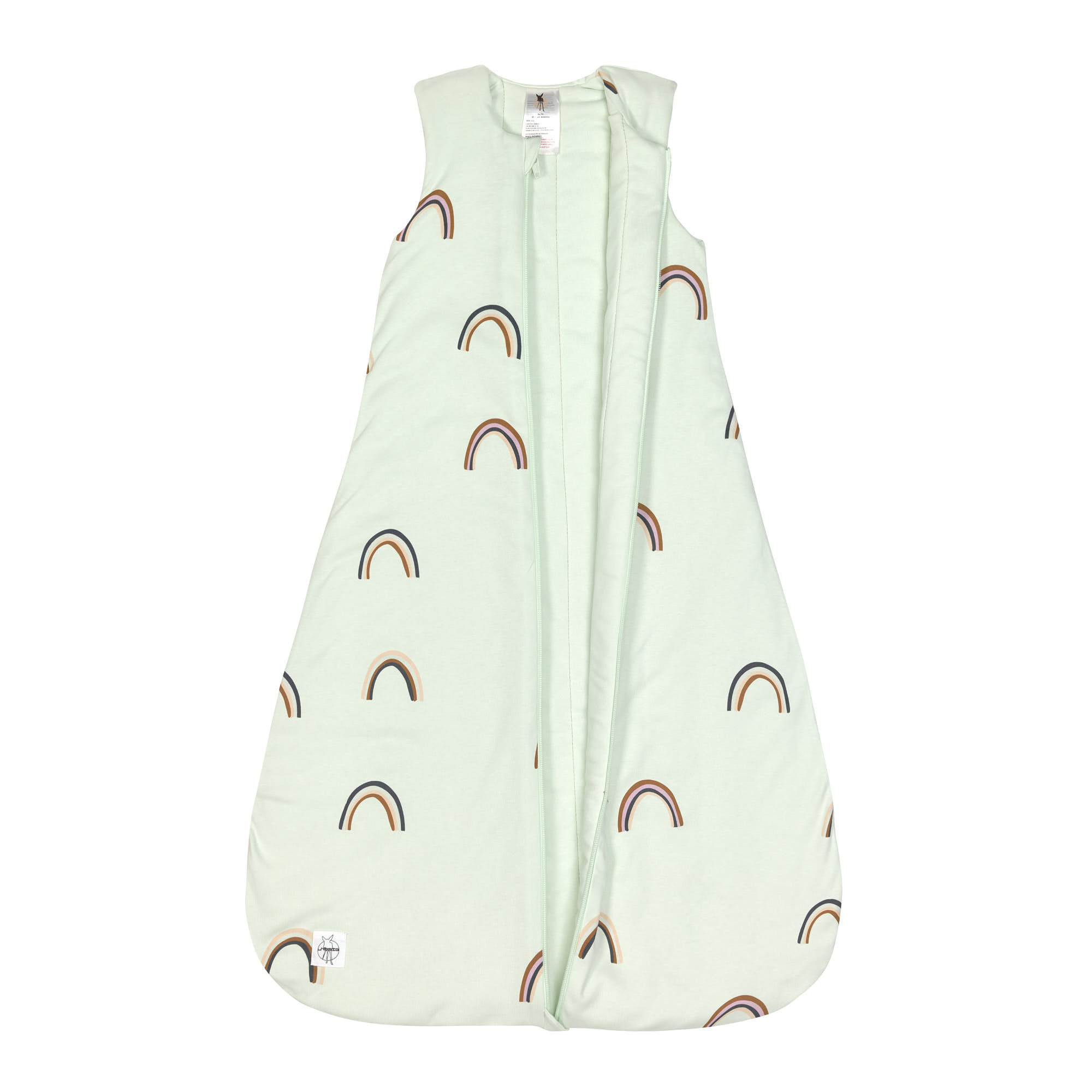 Babyschlafsack 2,5 TOG - Regenbogen, Mint