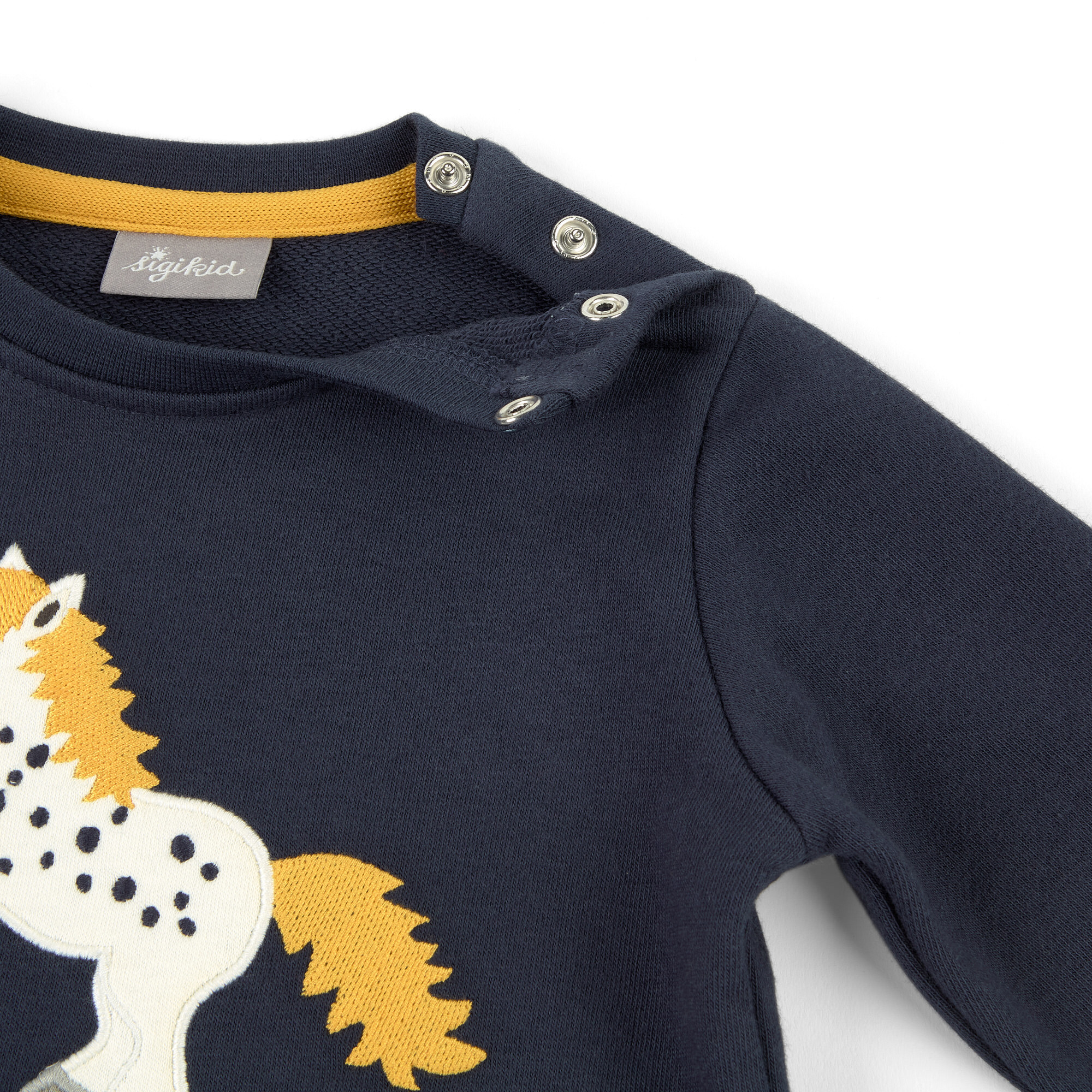 Dunkelblaues Baby Sweatshirt Pony