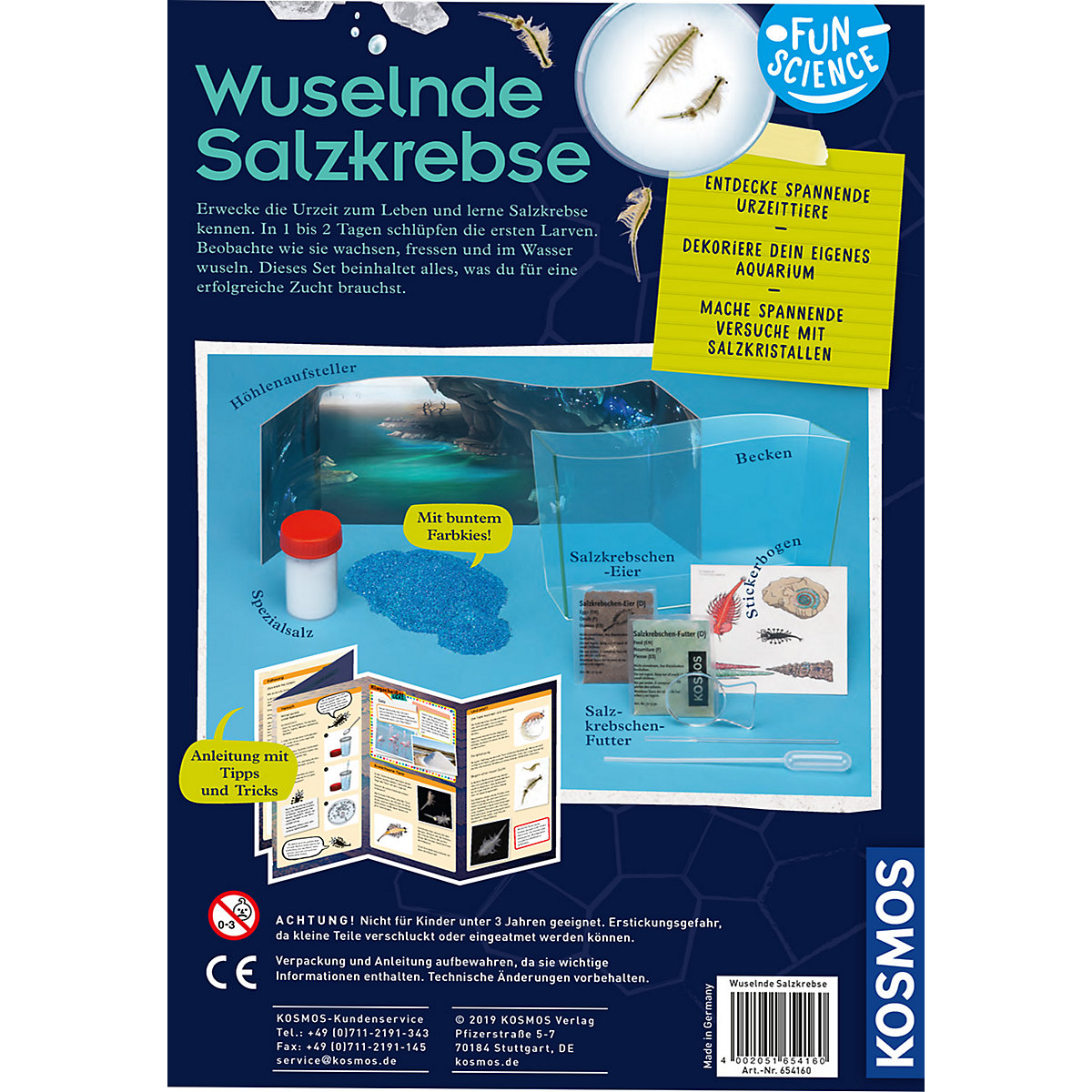 Fun Science Wuselnde Salzkrebse