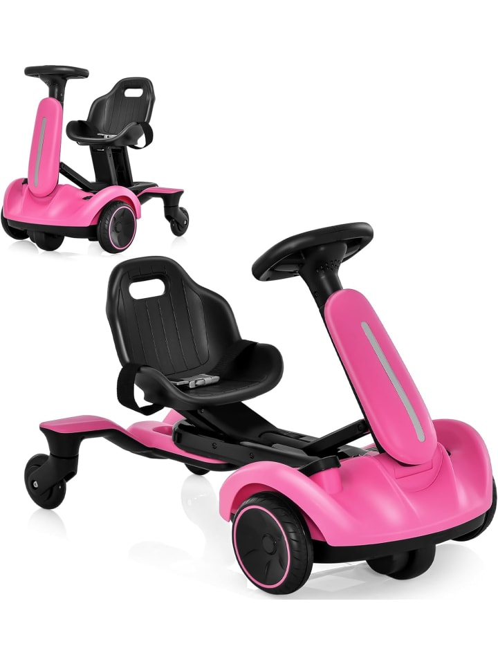 COSTWAY 6V Gokart Elektro in Rosa günstig kaufen onesize