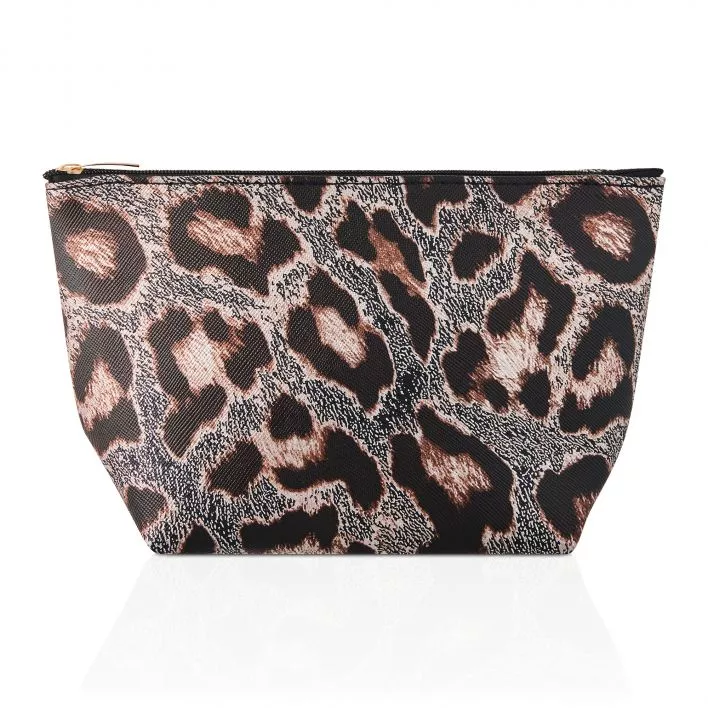 Kosmetiktasche Leoparden-Print