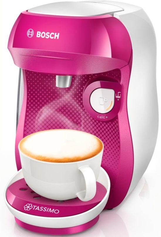 TASSIMO Kapselmaschine HAPPY TAS1001, 1400 W, vollautomatisch, geeignet für alle Tassen, platzsparend