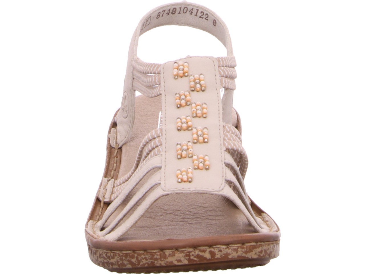 RIEKER Klassische Sandalen beige