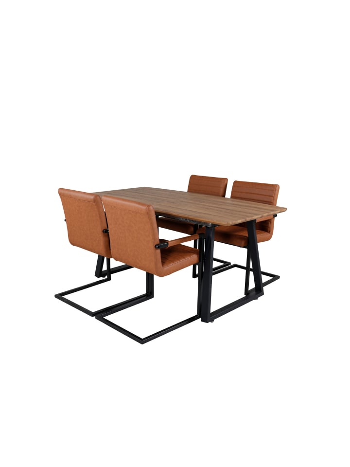 ebuy24 Essgruppe Inca 41 Braun 85 x 160 cm günstig kaufen onesize