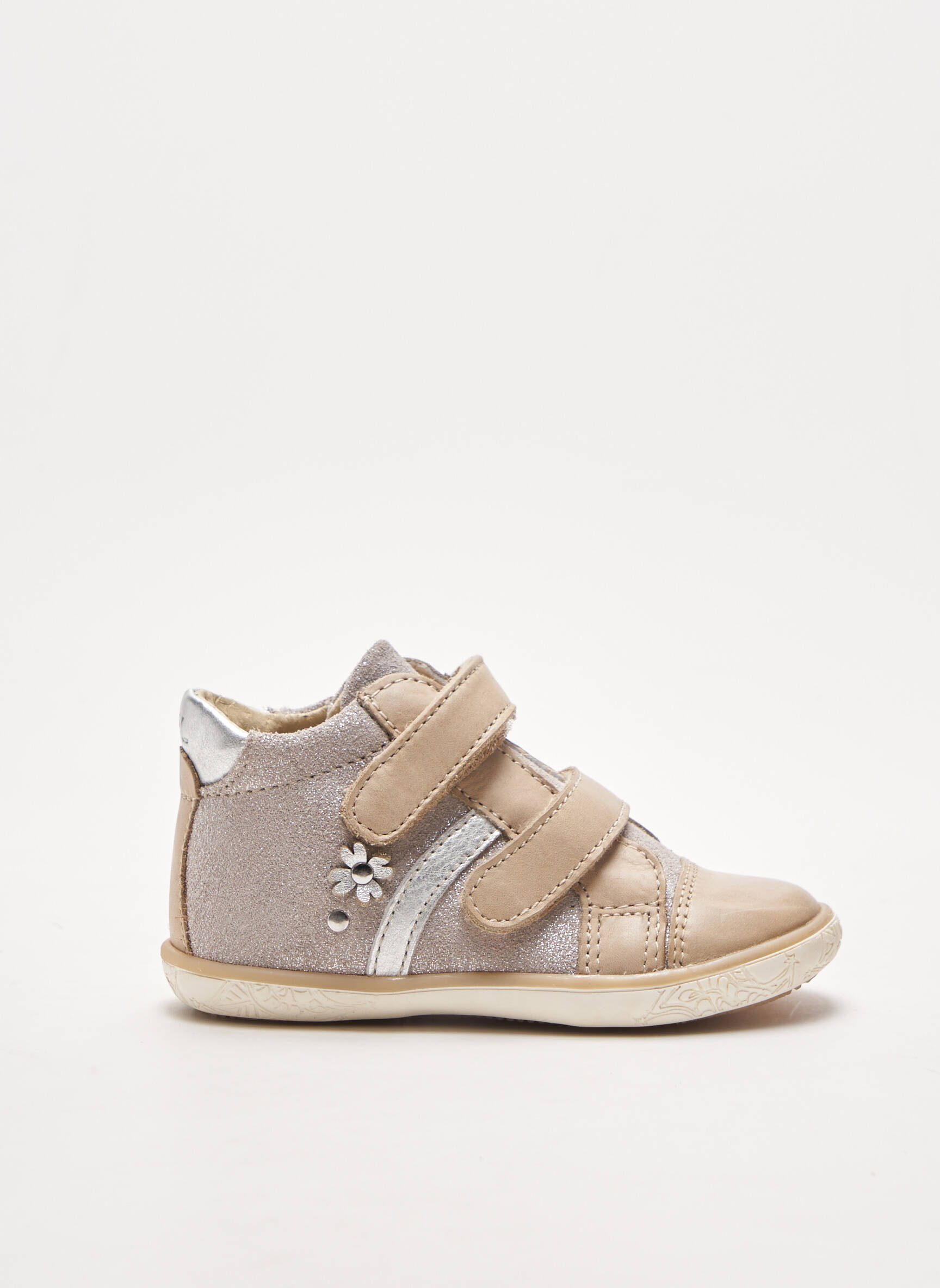 Noel Baskets Fille couleur beige