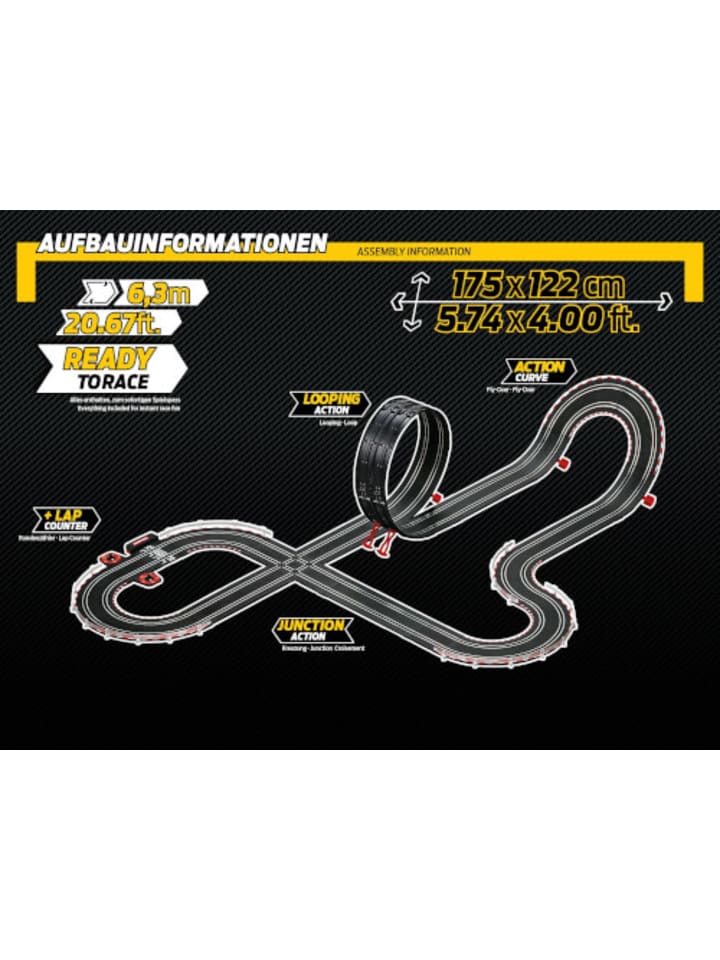 Carrera Rennbahn GO!!! - DTM Power Lap, 6-99 Jahre günstig kaufen onesize