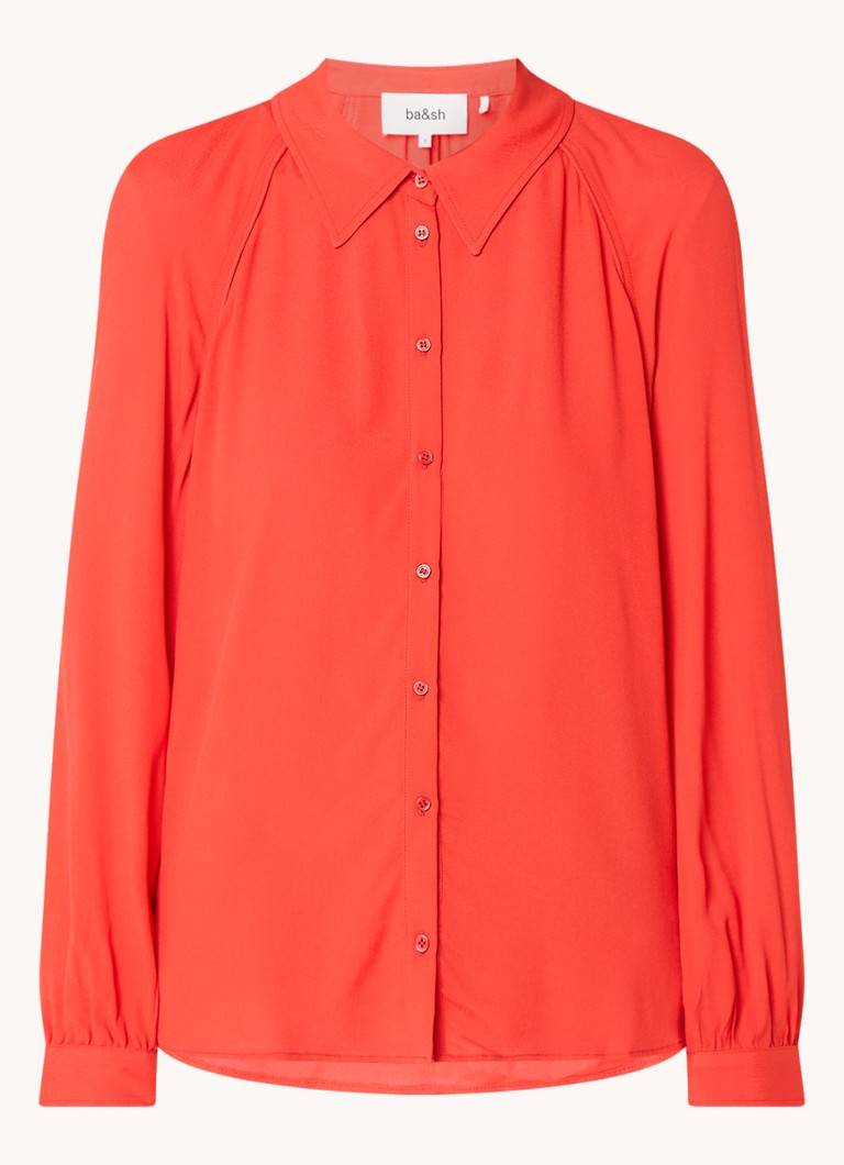 ba&sh Marvin blouse with balloon sleeves