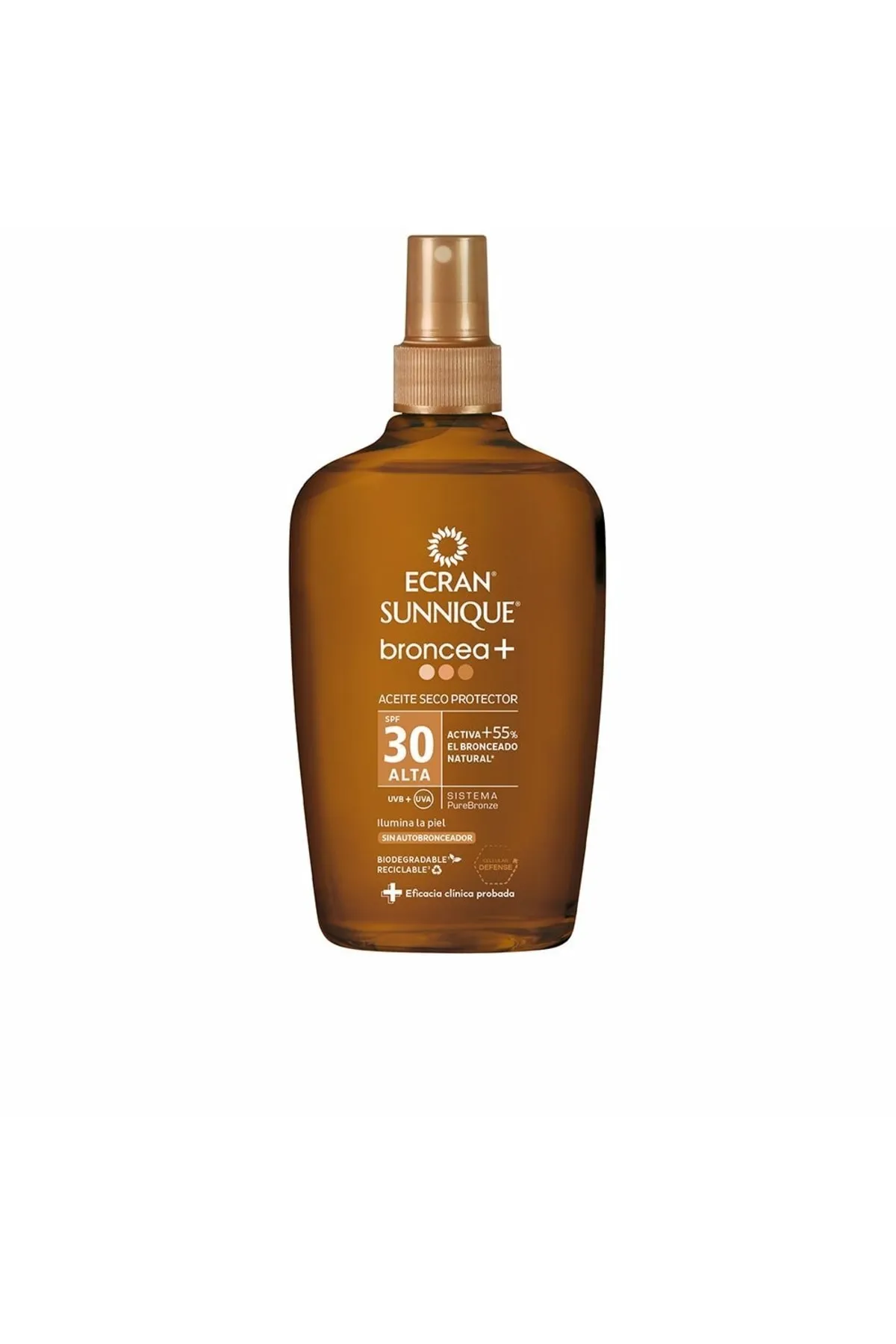 Ecran  Sunnique Broncea+ Aceite Vapo Spf30 Ecran 100 ml