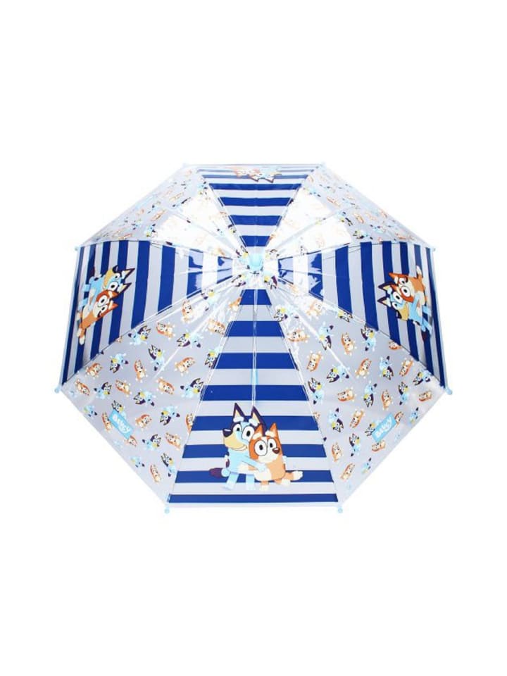 COFI 1453 Bluey Stockregenschirm 71 cm Durchmesser, Ideal für Kinder in Blau günstig kaufen onesize