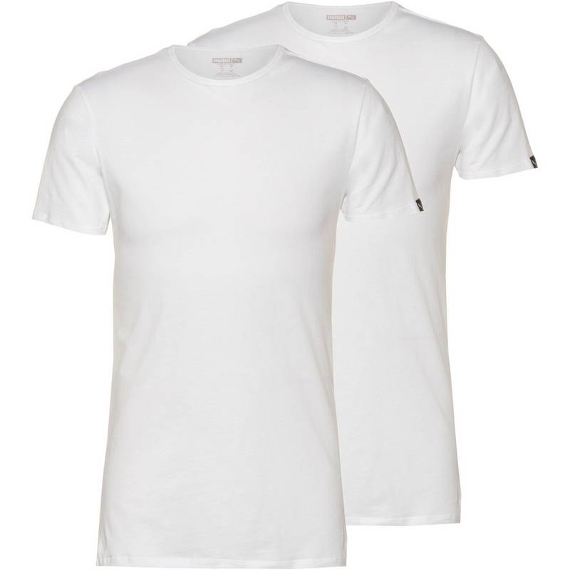 PUMA Crew Tee Shirt Doppelpack Herren