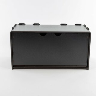 Black Paint Rack: Schrank mit großer Schublade